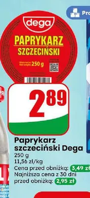 Paprykarz szczeciński Dega promocja w Dino