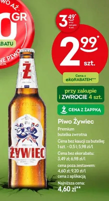 Piwo promocja w Żabka