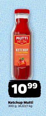 Ketchup Mutti promocja w Netto