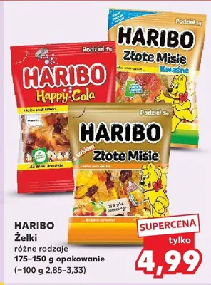 Żelki różne rodzaje promocja w Kaufland