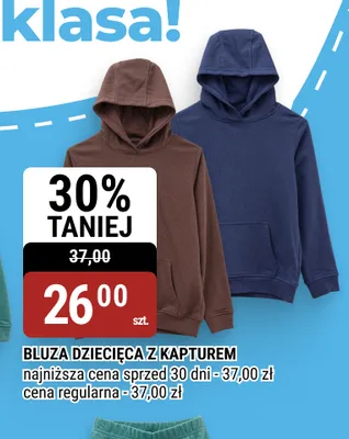 Bluza dziecięca z kapturem promocja w bi1