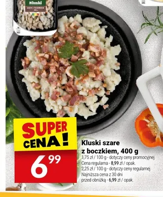 Kluski szare z boczkiem Białecki Kuchnia promocja w Twój Market