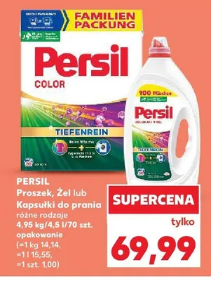 Proszek do prania Persil Color promocja w Kaufland
