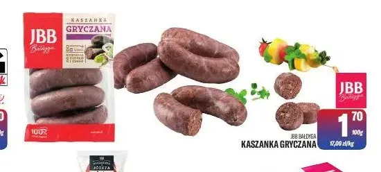 Kaszanka gryczana JBB Bałdyga promocja w Tomi Markt