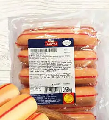 Parówki Śląskie Agro Rydzyna opakowanie promocja w Dino