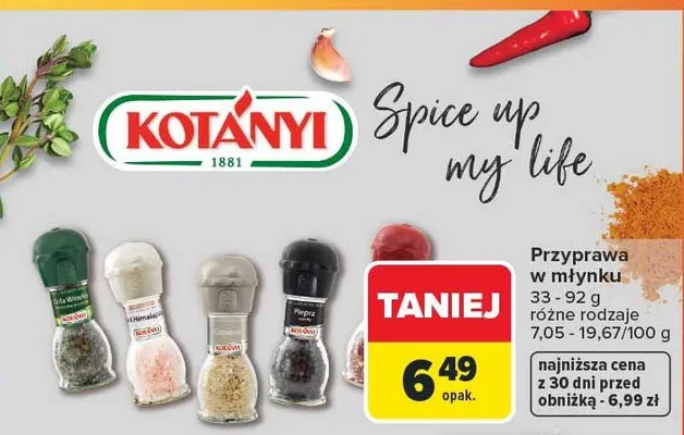 Przyprawa do ziemniaków Kamis promocja w Carrefour