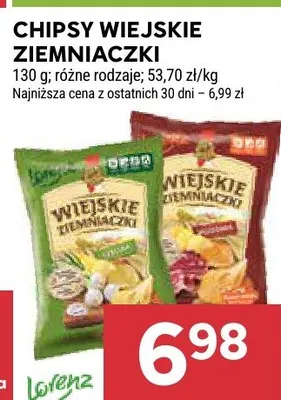 Chipsy wiejskie ziemniaczki promocja w Stokrotka