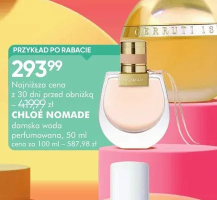 Woda perfumowana damska Chloé Nomade promocja w Super-Pharm