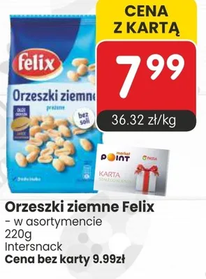 Orzeszki ziemne Felix - w asortymencie promocja w Market Point