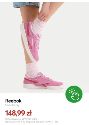 Sneakersy Reebok promocja w eobuwie.pl