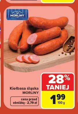 Kiełbasa śląska promocja w Carrefour
