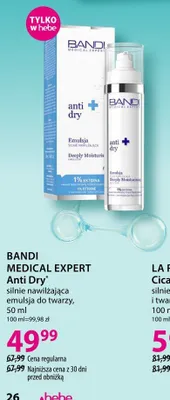 Emulsja silnie nawilżająca do twarzy Bandi Medical Expert Anti Dry promocja w Hebe
