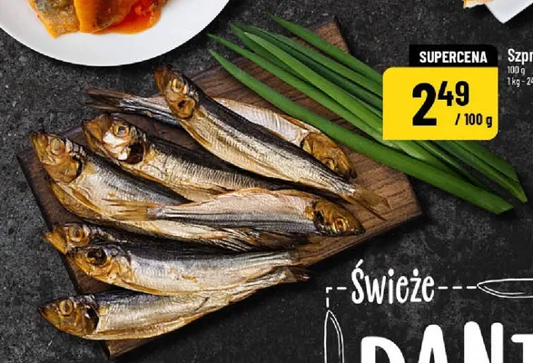 Szprot wędzony promocja w POLOmarket