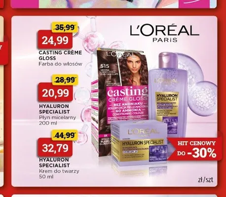 Krem do twarzy L'Oréal Paris Hyaluron Specialist promocja w Drogeria Kosmyk