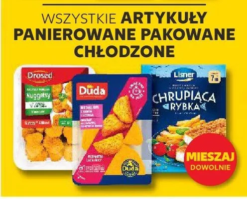 Sałatka z warzywami i pieczonych papryk z czosnkiem lub ze szynką i jajkiem promocja w Kaufland