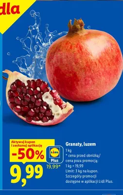 Granaty promocja w Lidl