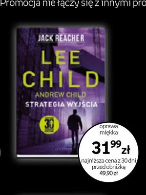 Książka Strategia wyjścia Lee Child promocja w Empik