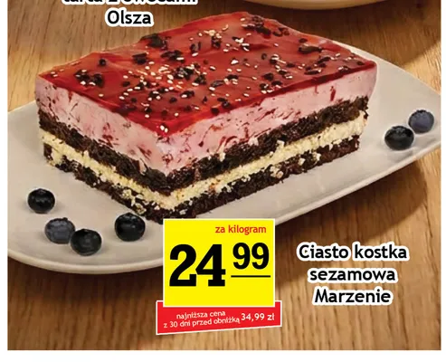 Ciasto kostka sezamowa Marzenie promocja w Gram Market
