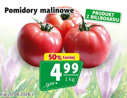 Pomidory malinowe promocja w Prim Market