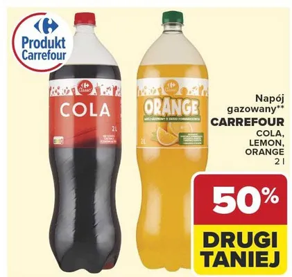 Napój gazowany vital red Polaris promocja w Carrefour