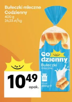 Bułeczki mleczne Codzienny promocja w Delikatesy Centrum