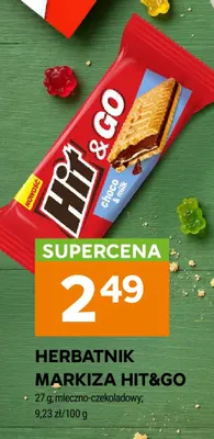 Herbatnik Markiza Hit & Go mleczno-czekoladowy promocja w Stokrotka