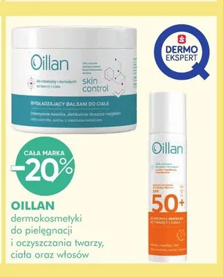 Balsam do ciała Oillan Skin Control promocja w Super-Pharm