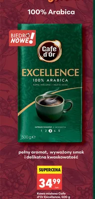 Kawa mielona Cafe d'Or Excellence promocja w Biedronka