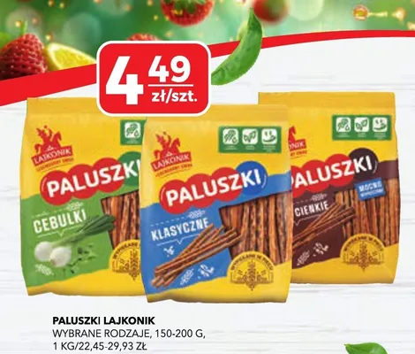 Paluszki klasyczne promocja w Top Market