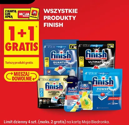 Produkty Finish promocja w Biedronka