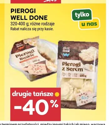 Pierogi Well Done promocja w Stokrotka