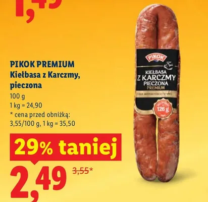 Kiełbasa z karczmy, pieczona promocja w Lidl