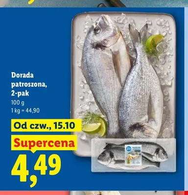 Dorada patroszona 2-pak promocja w Lidl