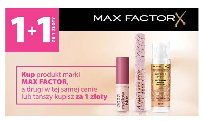 Produkt do makijażu Max Factor promocja w Hebe