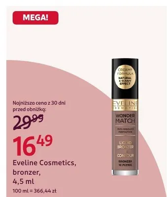 Bronzer promocja w Rossmann