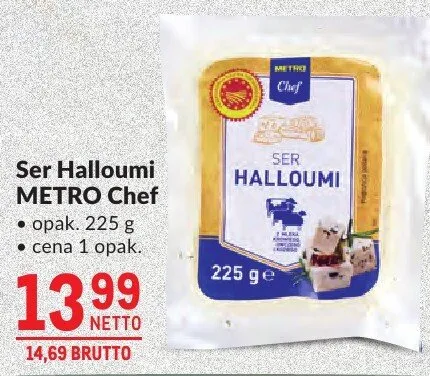 Ser Halloumi METRO Chef promocja w Makro