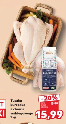 Tuszka kurczaka z chowu wybiegowego Kurczak Gospodyni promocja w Kaufland