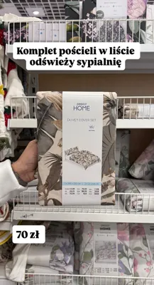 Komplet pościeli 200x220 cm + 2x 50x60 cm Pepco Home promocja w Pepco