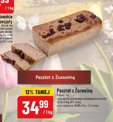 Pasztet z Żurawiną promocja w POLOmarket