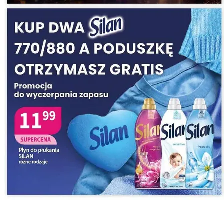 Płyn do płukania Silan Sensitive promocja w Drogerie Polskie