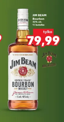Bourbon Jim Beam promocja w Kaufland