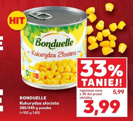 Kukurydza złocista promocja w Kaufland