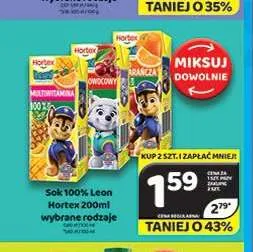 Sok Leon Hortex promocja w Delfin
