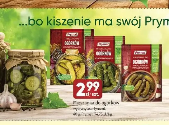 Mieszanka do ogórków konserwowych Prymat promocja w Avita