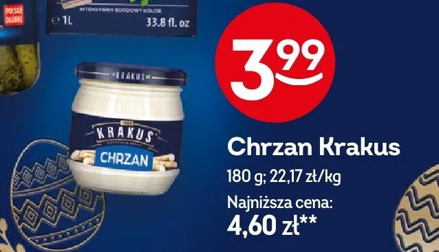 Chrzan Krakus promocja w Żabka