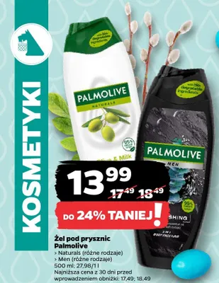 Żel pod prysznic sensitive Palmolive promocja w Netto