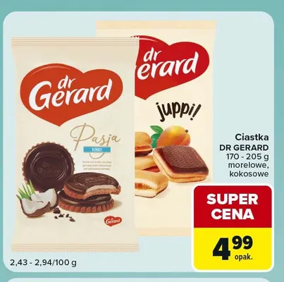 Ciastka Dr Gerard morelowe promocja w Carrefour Express