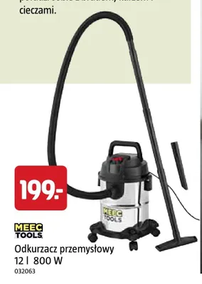 Odkurzacz przemysłowy MEEC TOOLS 12 l promocja w Jula