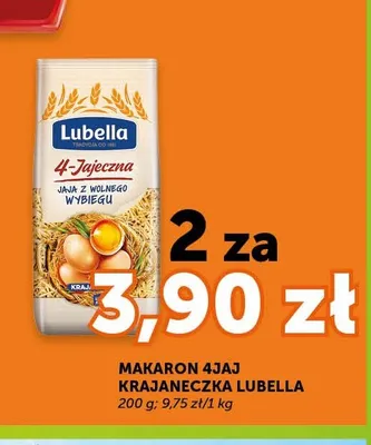 Makaron 4jaj krajaneczka LUBELLA promocja w Euro Sklep