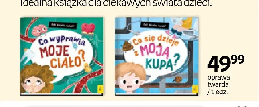 Książka Co się dzieje z moją kupą? promocja w Empik